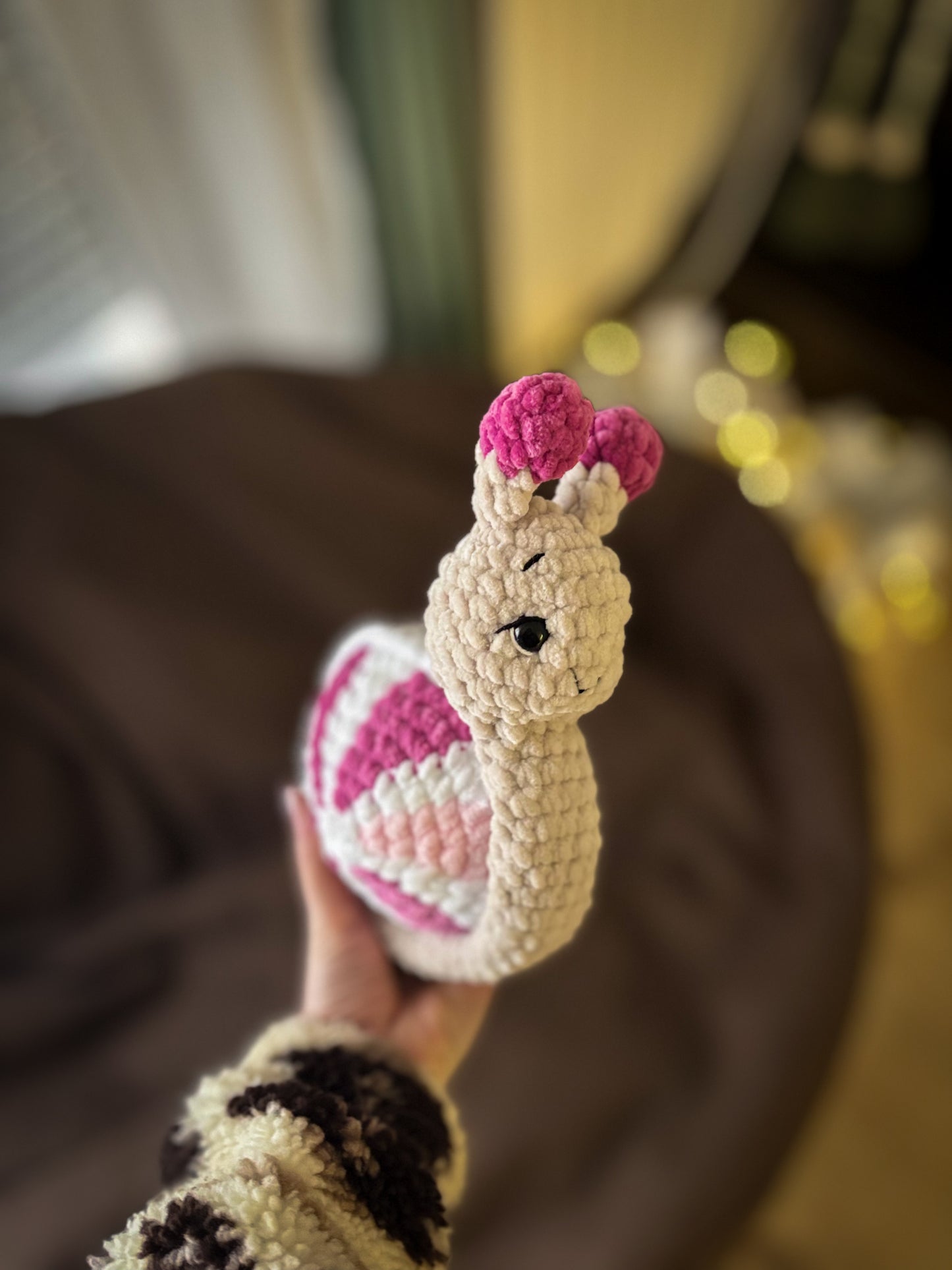 Cukorka csiga - rózsaszín