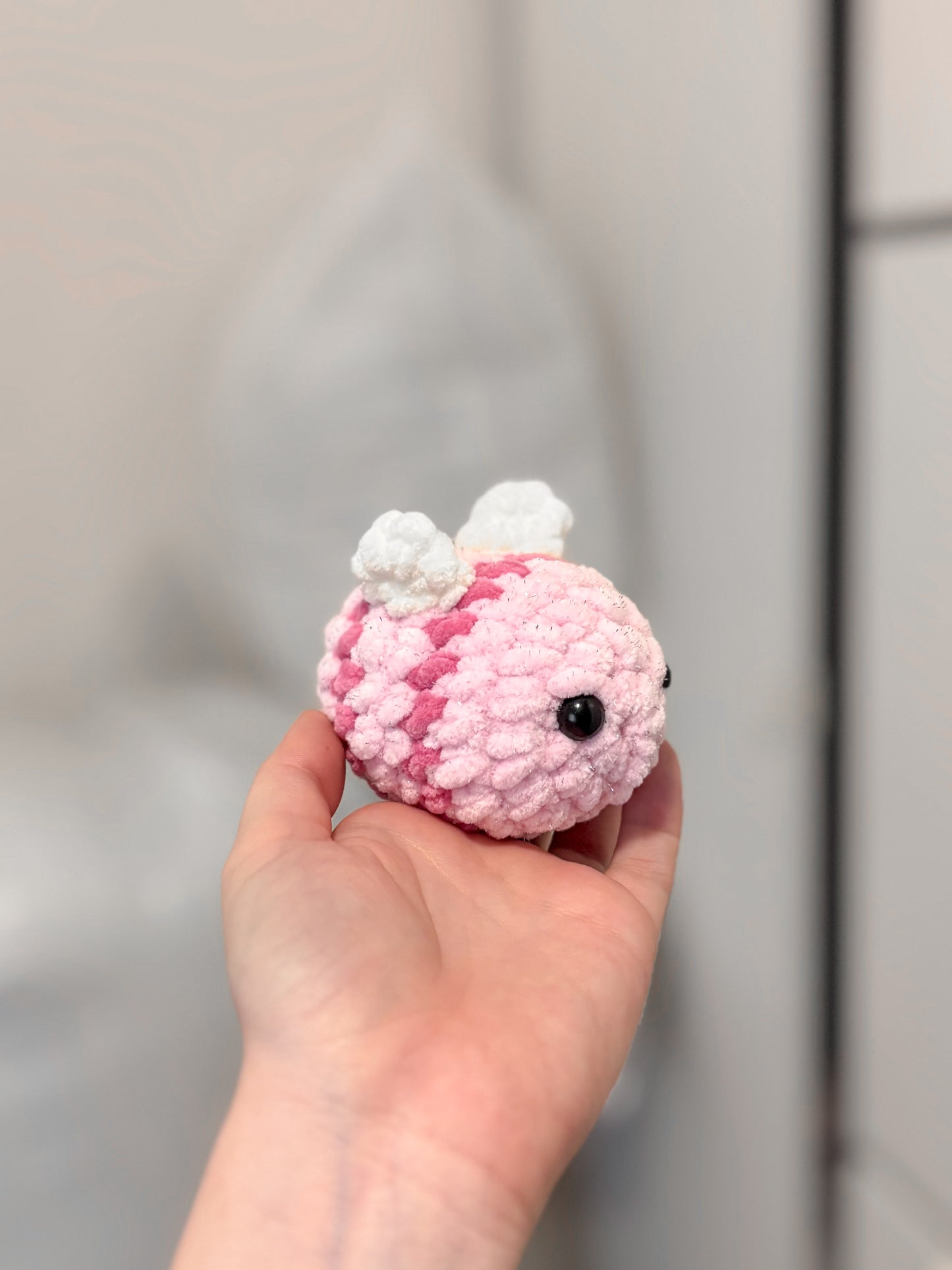 Mini méhecske - rózsaszín