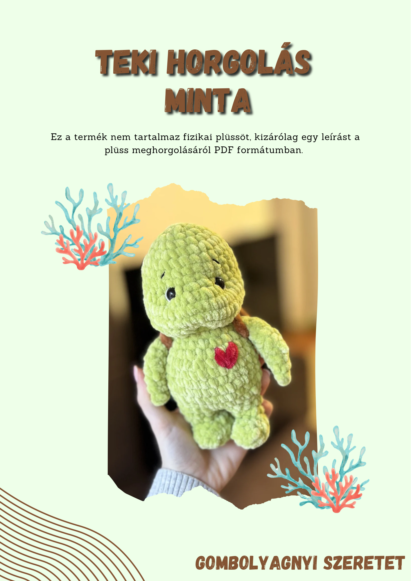 Teki horgolás minta HUN/ENG (PDF)