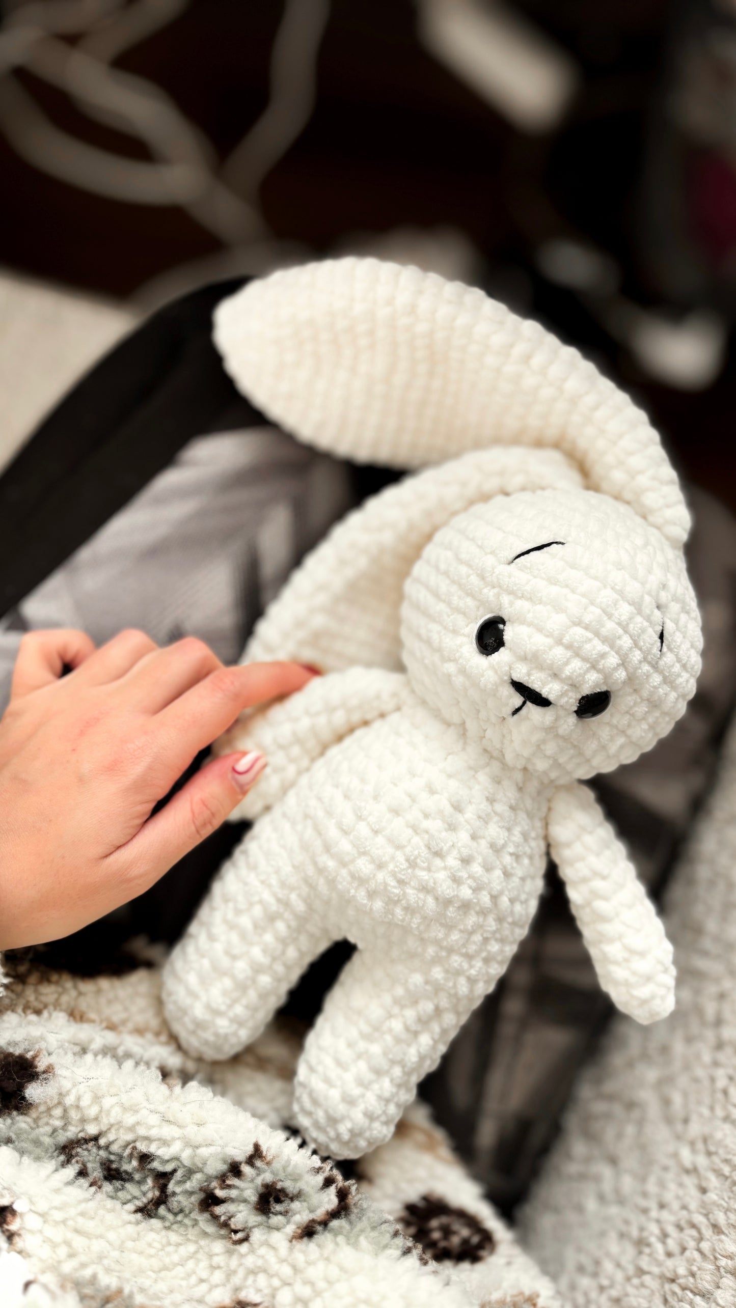 Hosszúfülű nyuszi - krém