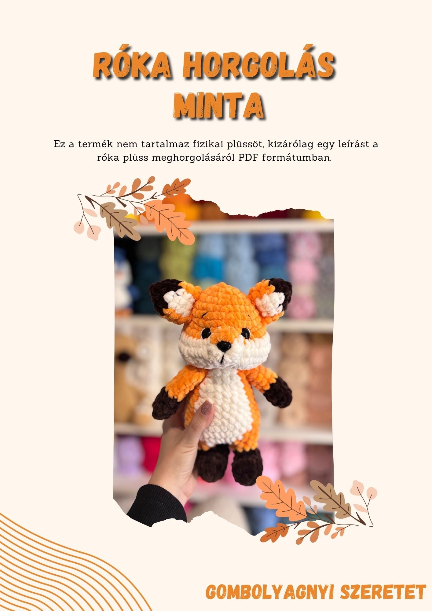 Róka horgolás minta HUN/ENG (PDF)