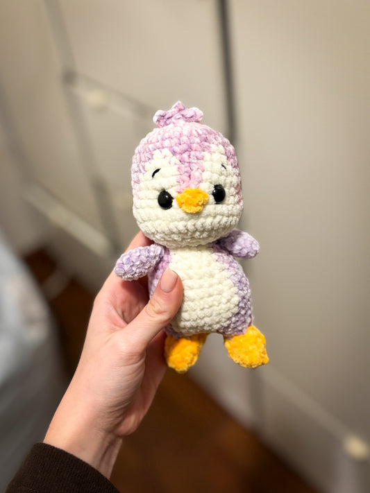 Pingvin - rózsaszín (pici)