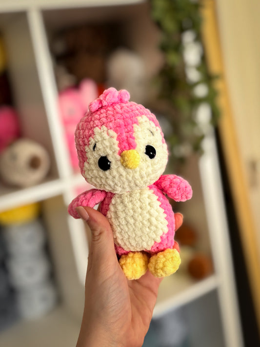 Pingvin - rózsaszín pici