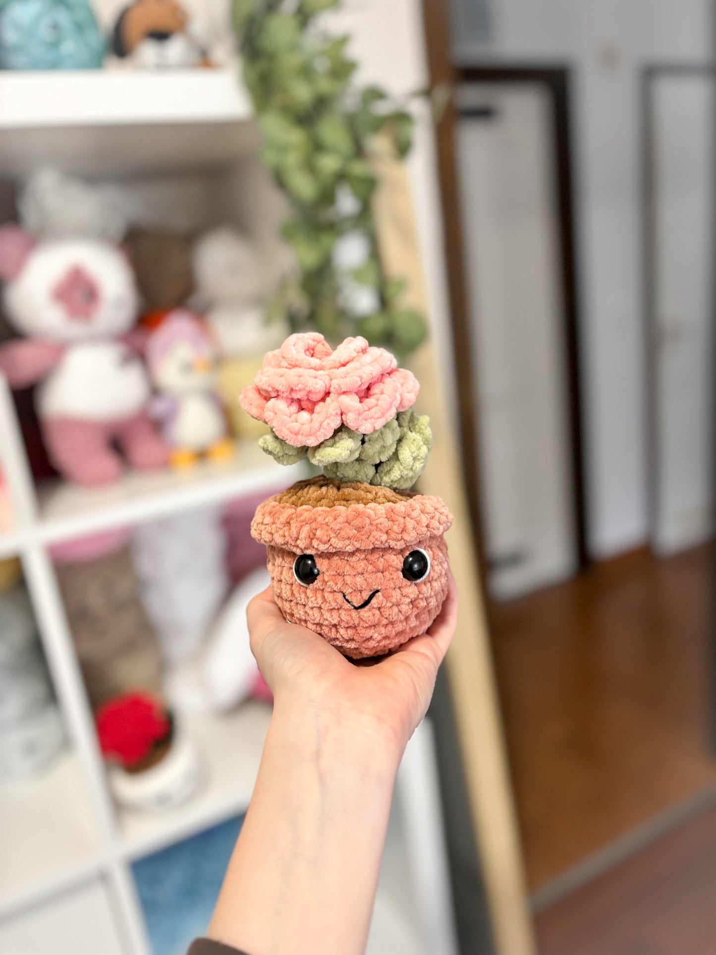 Virág - púder/rózsaszín