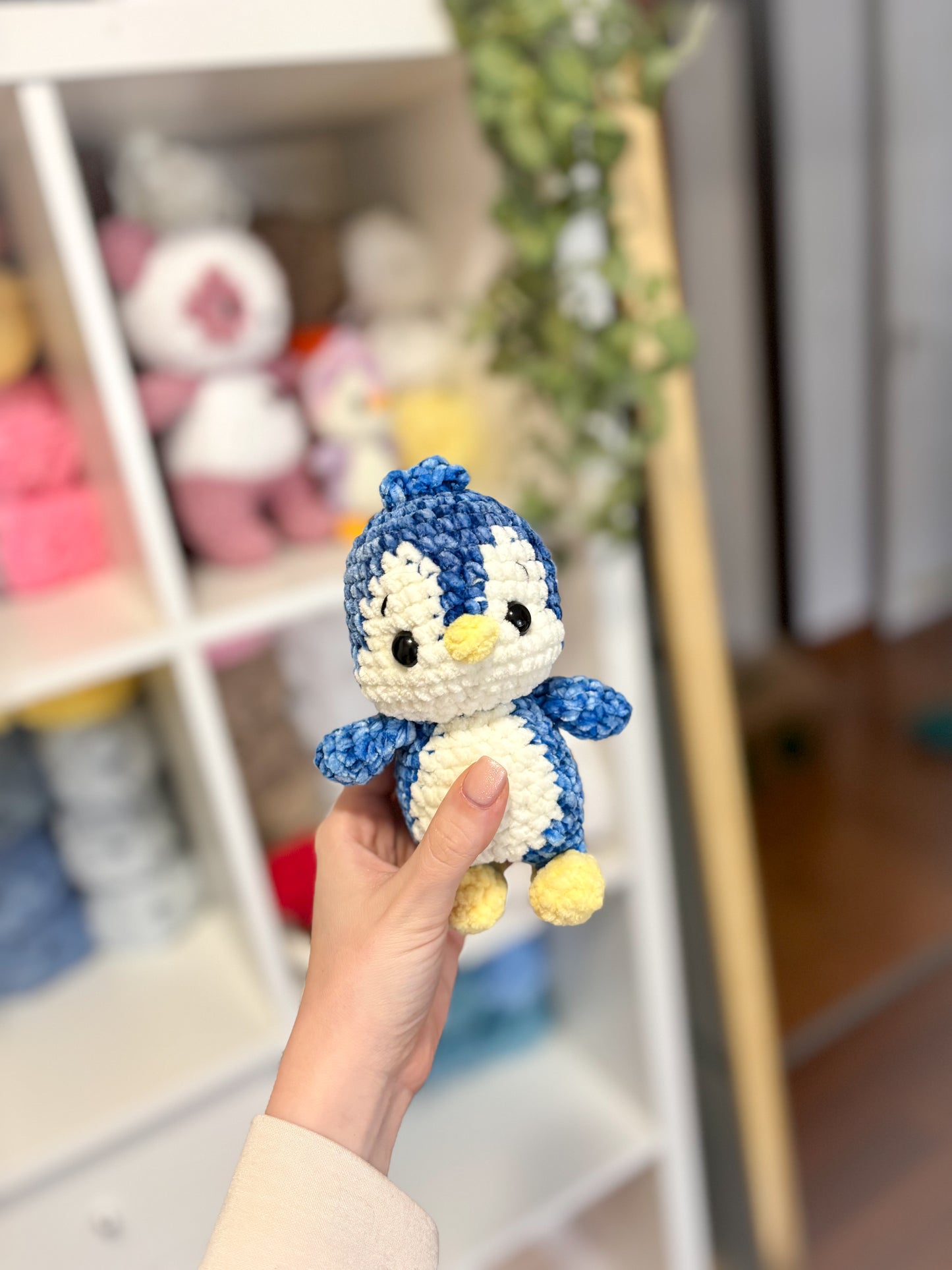 Pingvin - kék (pici)