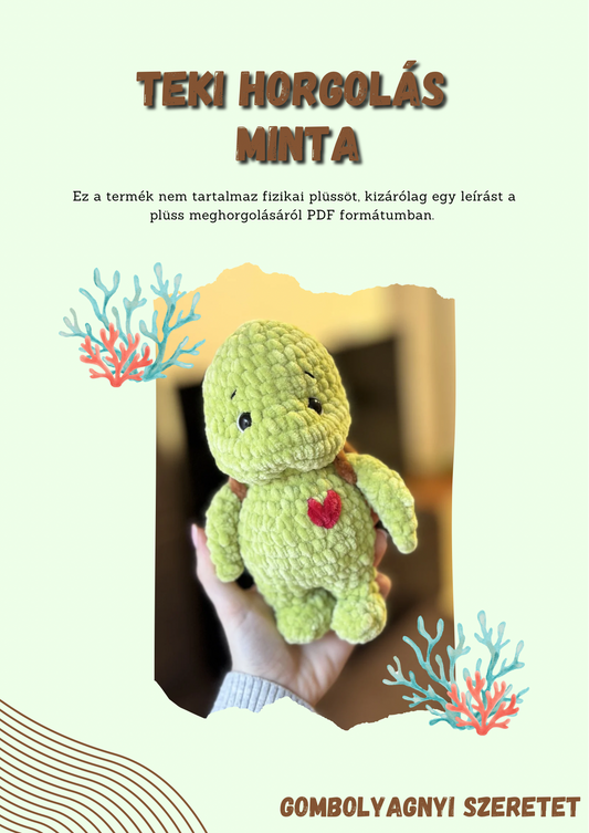 Teki horgolás minta HUN/ENG (PDF)