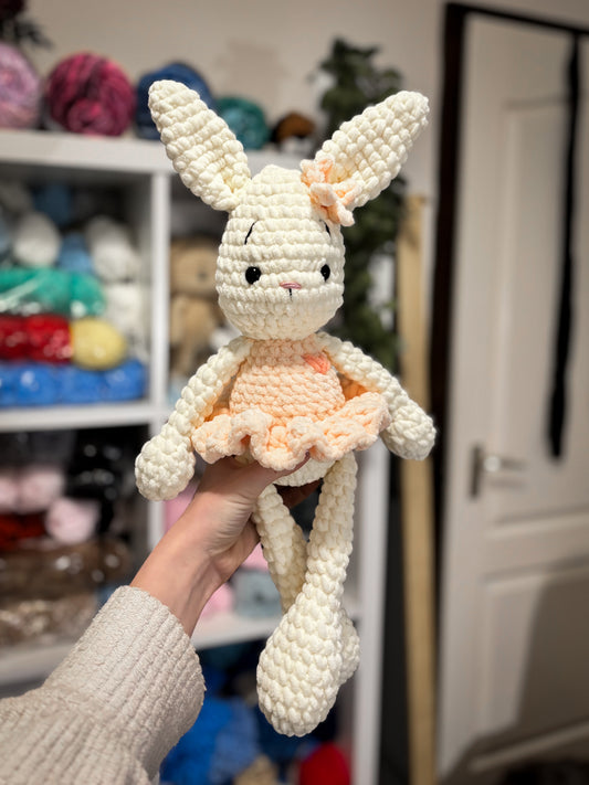 Szoknyás nyuszi - barack