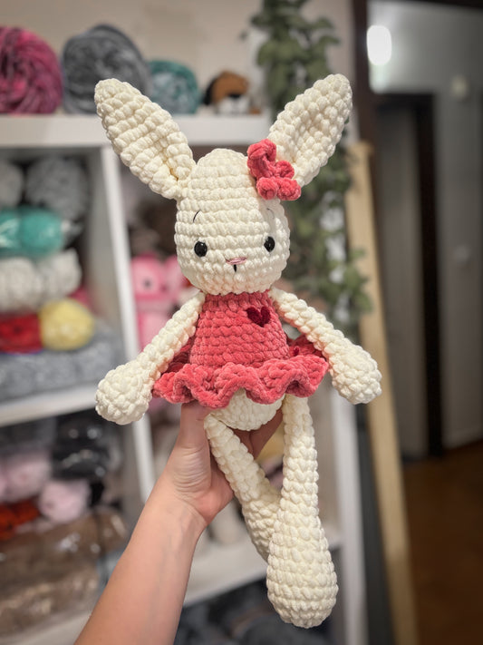 Szoknyás nyuszi - rózsaszín