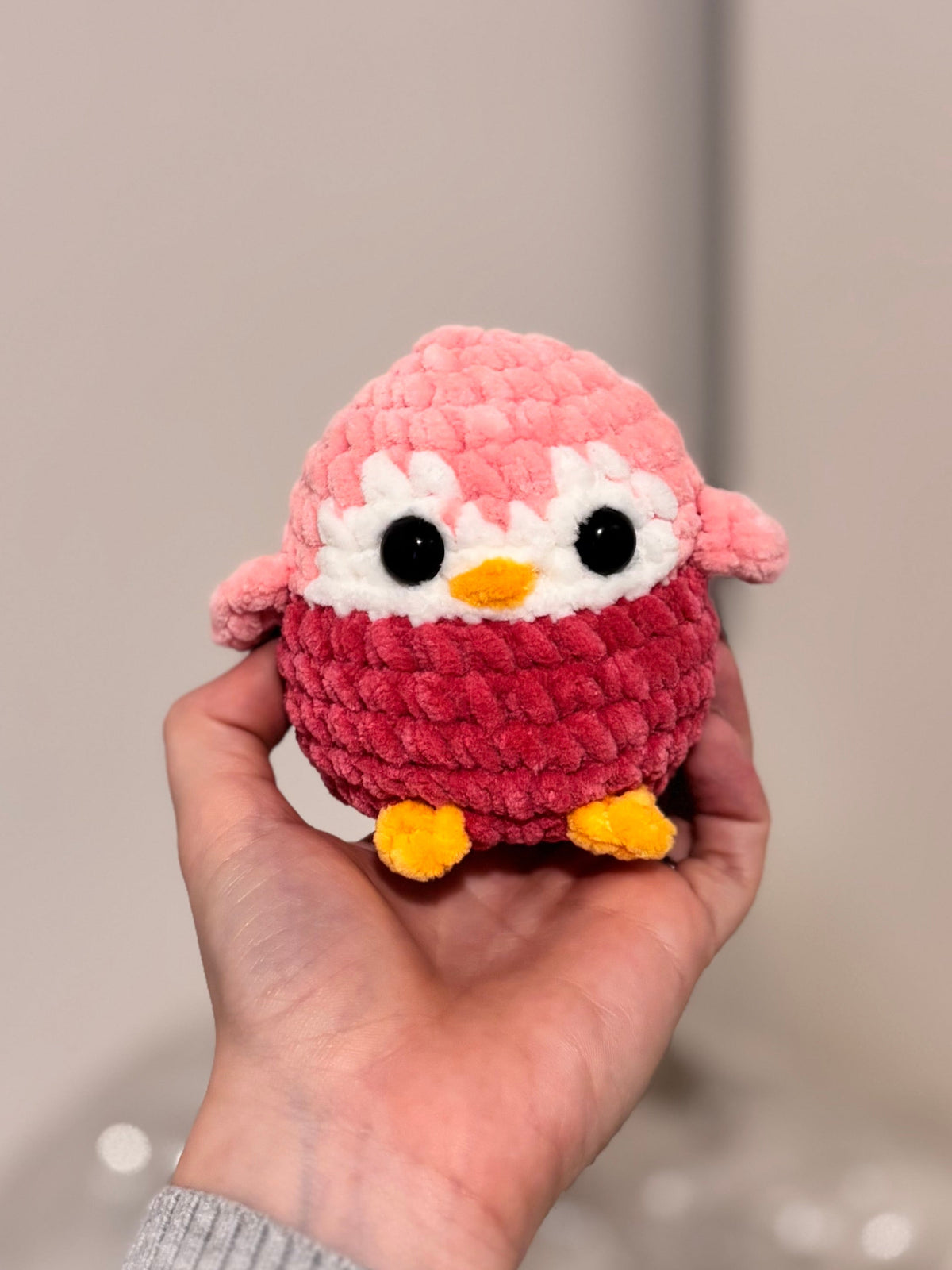 Mini pingvin - pink