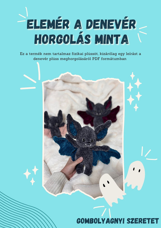 Elemér a denevér horgolás minta HUN/ENG (PDF)
