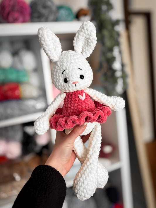 Szoknyás nyuszi - rózsaszín