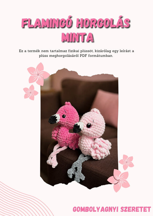 Flamingó horgolás minta HUN/ENG (PDF)