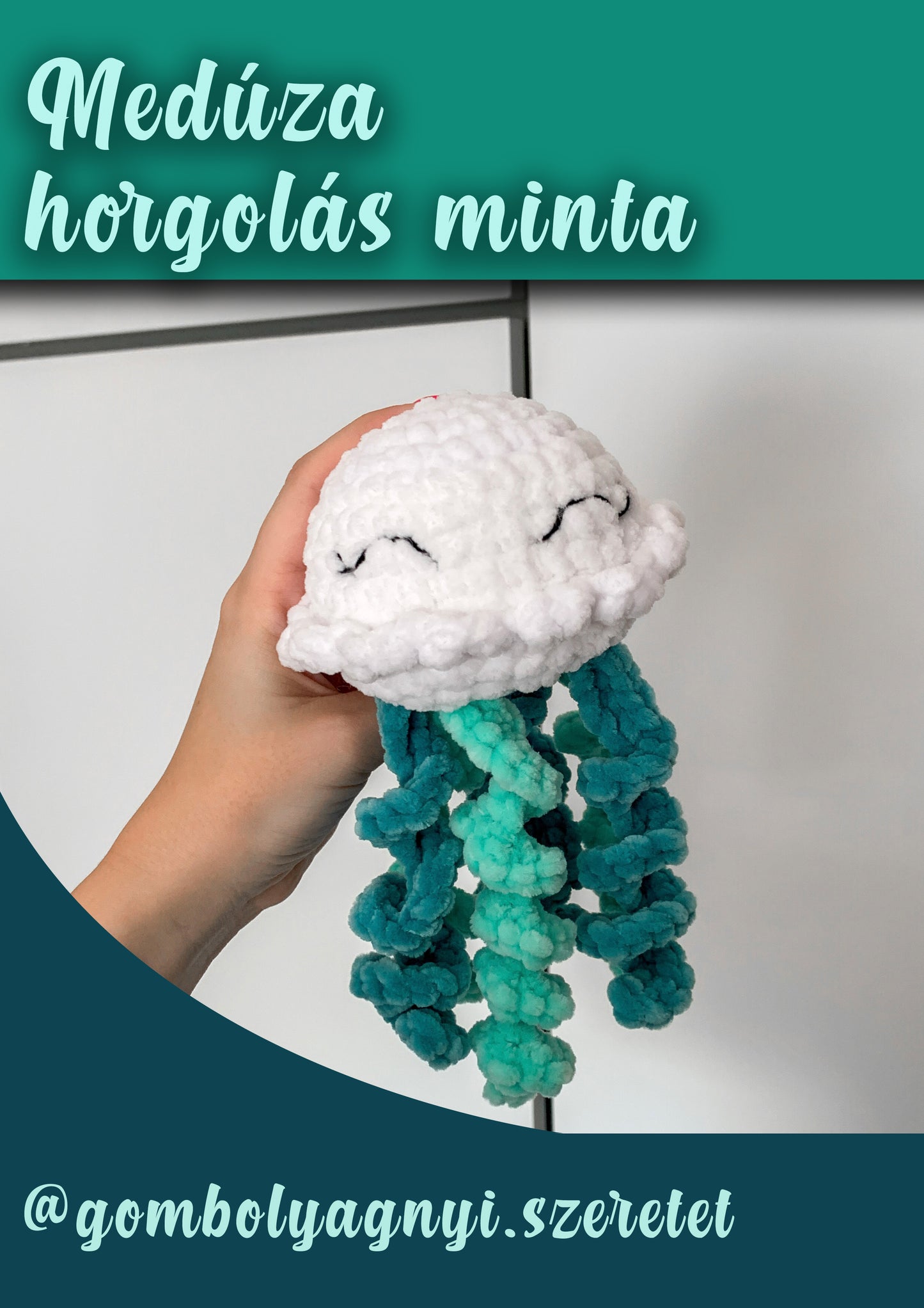 Medúza horgolás minta (PDF)