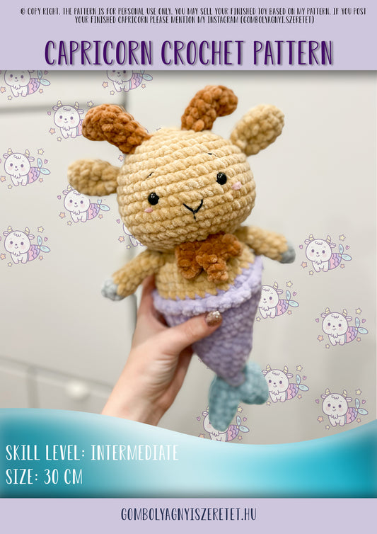 Capricorn crochet pattern (ENG PDF)